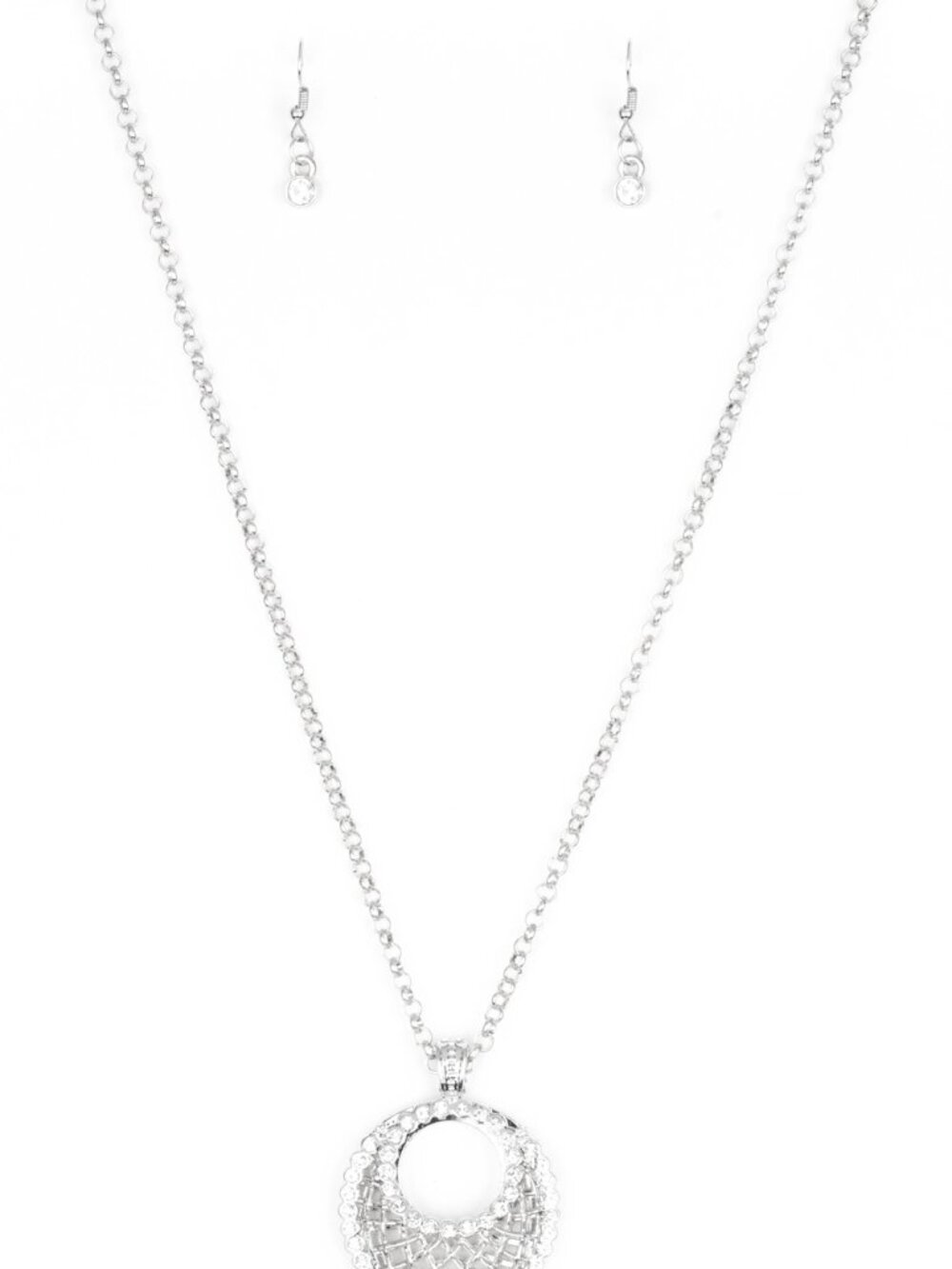 Paparazzi Necklace and Earrings Set (NL305) - Picture 4 of 5